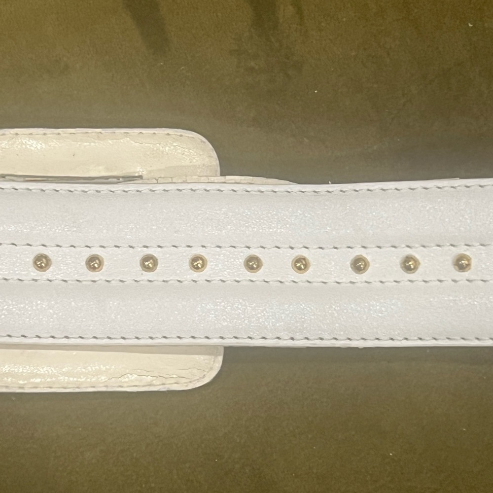 YSL kidskin and grommet belt - Picture 10 of 15